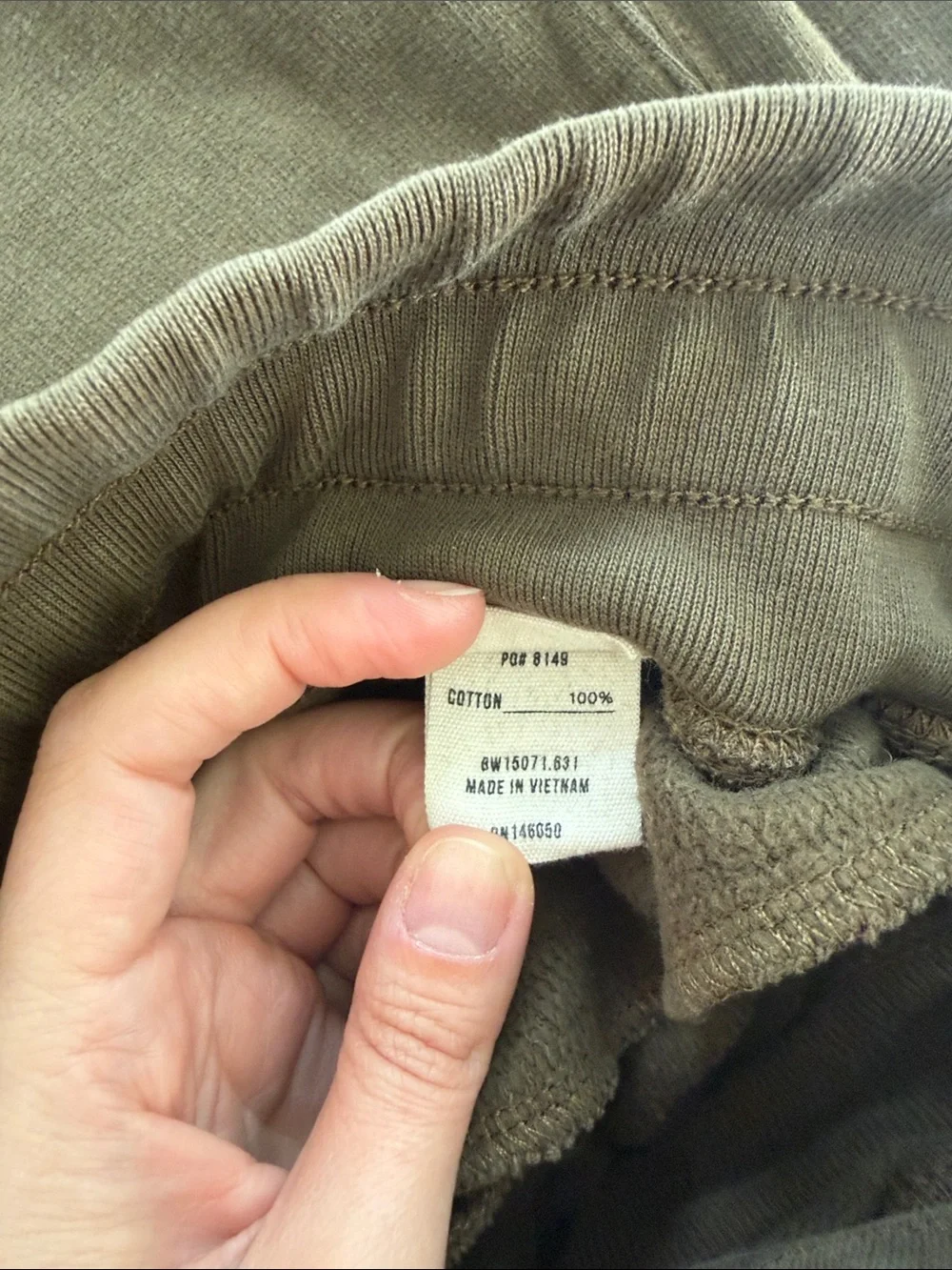 Buck Mason olive brown Drawstring Track Pants